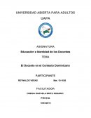 El Docente en el Contexto Dominicano