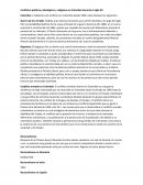 Resumenes sobre conflictos en el mundo- INTRODUCCIÓN