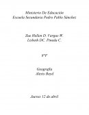 Posición Geográfica Global del Continente Americano