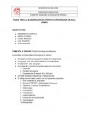 PASOS PARA LA ELABORACIÓN DEL PROYECTO INTEGRADOR DE AULA (PIARF)