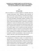 Diagnostico de gobierno abierto