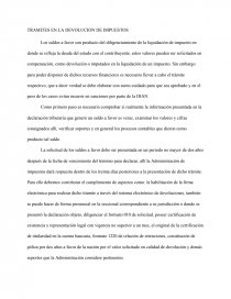 TRAMITES EN LA DEVOLUCION DE IMPUESTOS. Página 1