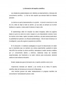 La formación del espíritu científico. Los obstáculos epistemológicos son referidos al estancamiento y retroceso del conocimiento científico