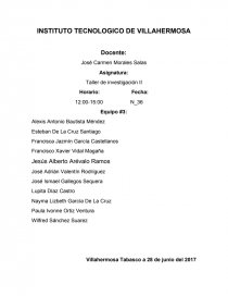 Elementos que integran el informe de investigación.lmñ. Página 1