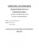 CIRUGIA AVANZADA TRABAJO PRÁCTICO N° 2