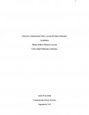 Clases de Comunicación Oral y escrita del Señor Educador