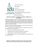Actividad de aprendizaje Redacción de objetivos, justificación, hipótesis y variables de la investigación