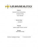 Asignatura Desarrollo Social Contemporáneo