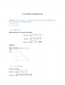 Ejercicios de algebra. ACTIVIDADES A DESARROLLAR