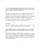 Actividad ¿Cuáles son los principales momentos históricos asociados a lo que Arturo Escobar llama “la invención del desarrollo”?