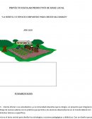 LA HUERTA, UN ESPACIO COMPARTIDO PARA CRECER SALUDABLES