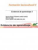 Formación Sociocultural II