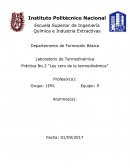 Laboratorio de Termodinámica Práctica No.2 “Ley cero de la termodinámica”
