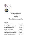 Filosofía Actividad de metacognición Principios de Kant