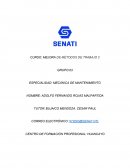CURSO: MEJORA DE MÉTODOS DE TRABAJO 2