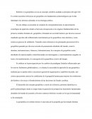 La geopolítica en sentido estricto