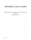 INFORME CASO LOEWE