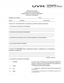 EXAMEN PARCIAL DEL AREA DE ENFERMERIA
