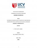 Violencia hacia la mujer en el asentamiento humano Motupe