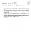 Objetivo del P.M.E.: Utilizar Eficientemente la Biblioteca