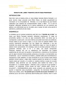 ENSAYO DEL LIBRO “MARTES CON MI VIEJO PROFESOR”