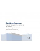 TEORIAS Y MODELOS PARA LA GESTION DE ENFERMERIA