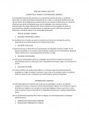 DERECHO ALBORAL COLECTIVO. ACCIDENTES DE TRABAJO Y ENFERMEDADES LABORALES