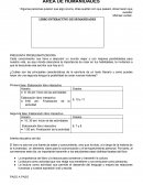 TALLER DE HUMANIDADES