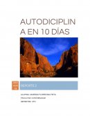 REPORTE AUTODICIPLINA EN 10 DIAS