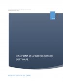 ENSAYO “DISCIPLINA DE LA ARQUITECTURA DE SOFTWARE”