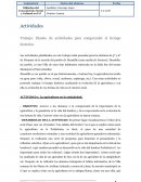 Diseño de actividades para comprender el tiempo histórico