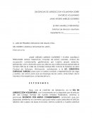 Diligencias de Jurisdiccion Voluntaria Divorcio Voluntario