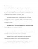 Competencias especificas de un Ed. Diferencial