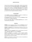 Contrato de mutuo ensayo