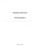 TRABAJO PRÁCTICO “INTEGRADOR I”
