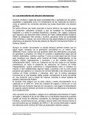 Unidad 2 ORIGEN DEL DERECHO INTERNACIONAL PÚBLICO