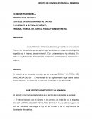 TRIBUNAL FEDERAL DE JUSTICIA FISCAL Y ADMINISTRATIVA . ASUNTO: CONTESTACIÓN DE LA DEMANDA