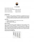 LEY DE HOOKE.REALIZACION DE EXPERIMENTOS