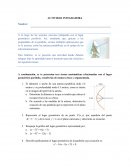 Actividad integradora. Actividad metacognitiva