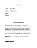 Guion Radio. Radio Animetion