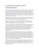 La noche boca arriba, ¿texto contemporaneo?