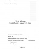 Los requerimientos, funciones y definiciones fundamentales de como funcionara el sistema