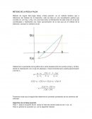 METODO DE LA REGLA FALSA