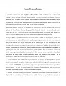 Un cambio para Panamá