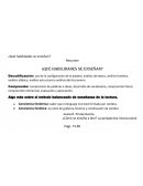 ¿Qué habilidades se enseñan?