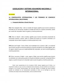 LA COMPRAVENTA INTERNACIONAL Y LOS TERMINOS DE COMERCIO INTERNACIONAL (INCOTERMS):. Página 1