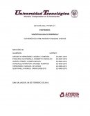 Investigacion “INVESTIGACION DE EMPRESA”