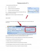Ejercicio de repaso - Enumerar características principales.