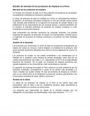 El mercado de productos de aseo en el Perú presenta una tendencia de crecimiento, principalmente compuesta por productos importados.