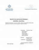 PROYECTO DE GESTION DE PERSONAS I -INGENIERIA INDUSTRIAL-